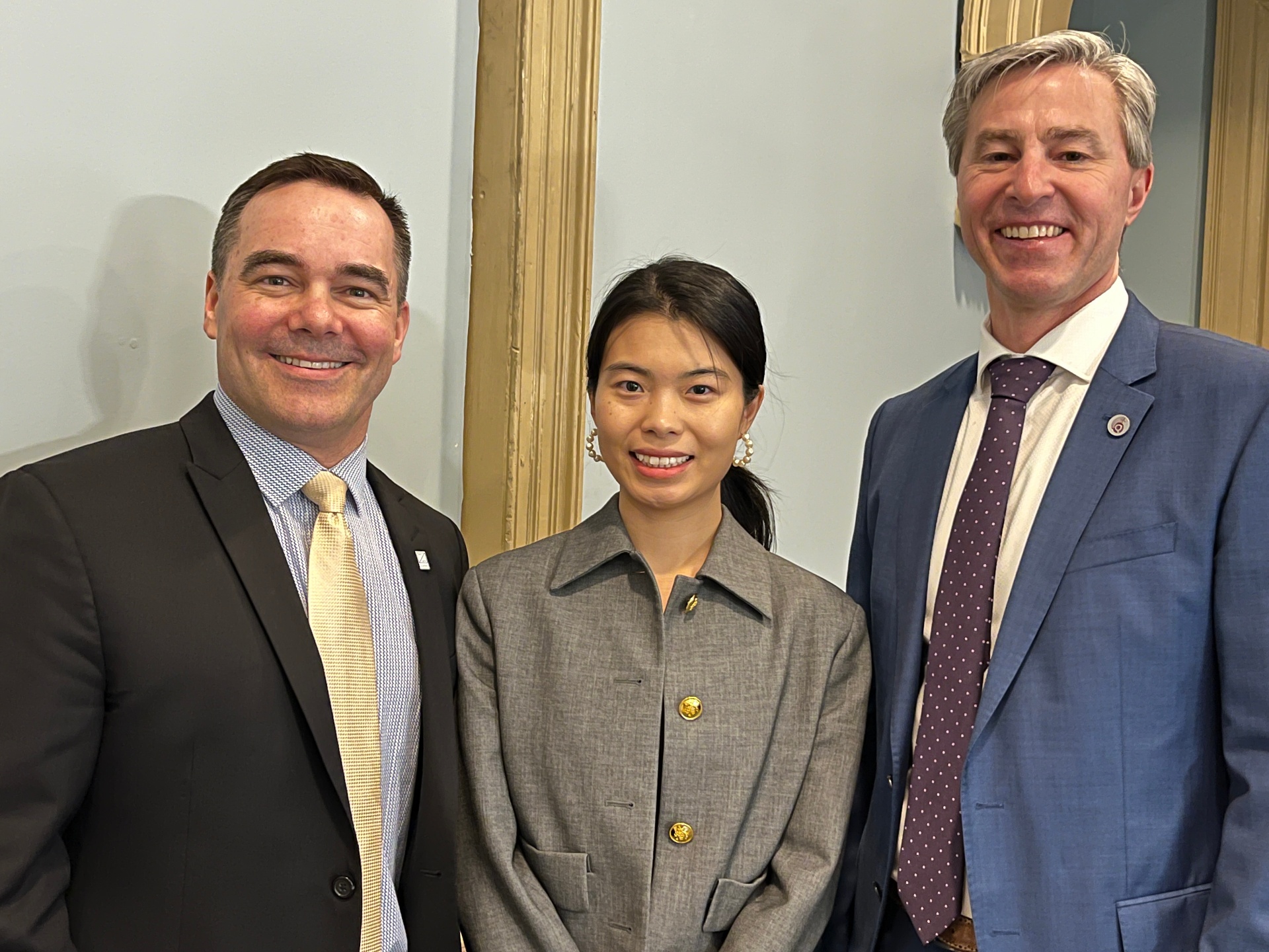 Christine Qin Yang recognized in the Nova Scotia Legislature